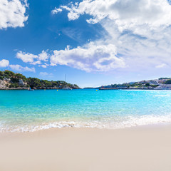 Majorca Porto Cristo beach in Manacor at Mallorca