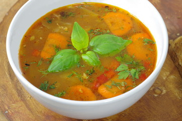 appetizing cabbage soup