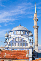 Fototapeta na wymiar Fatih Camii (Esrefpasa) mosque in Izmir, Turkey