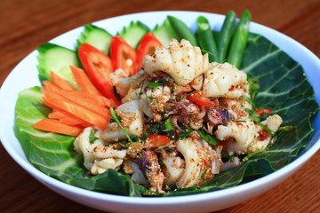 Squid salad