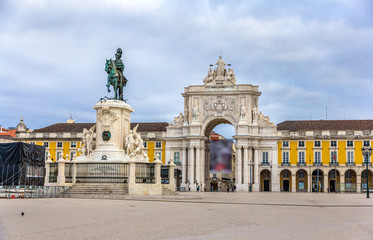 Monument to Joseph I of Portugal in Lisbon