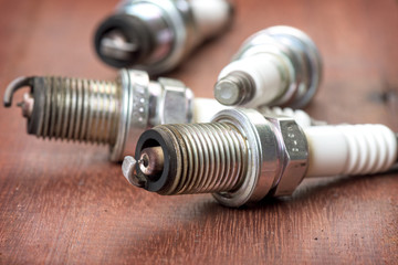 used spark plugs