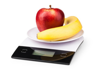 Electronic Scales with apple