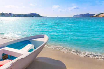 Fototapeta premium Mallorca Cala Santa Ponsa Ponca beach in Majorca