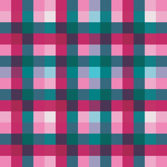 Geometric fabric style vector pattern
