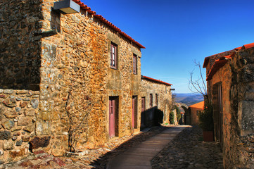 Fototapeta na wymiar Castelo Rodrigo historical village in Portugal