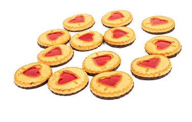 biscuit with jelly filling