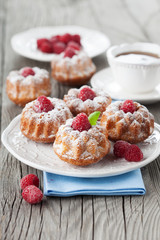 Raspberry muffins