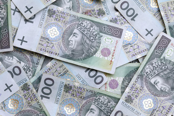 pieniądze, polska, banknoty, złotówki