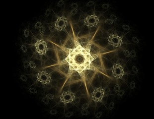 Freeze motion of white powder exploding