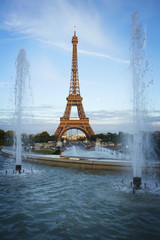 Eiffelturm, Blick von Jardins du Trocadero