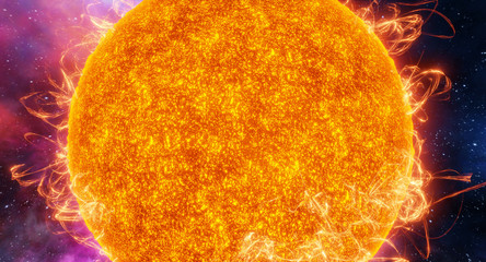 Surface of the sun