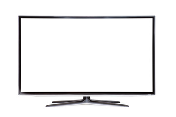 monitor isolated on white