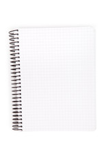 isolated notebook on a white background