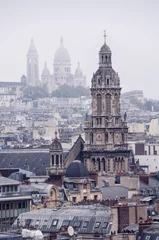 Deurstickers Saint Trinity Church in Paris © Madrugada Verde