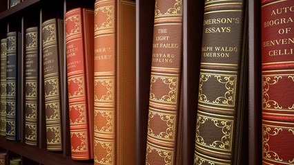 Book. 3D. Old Legal Books