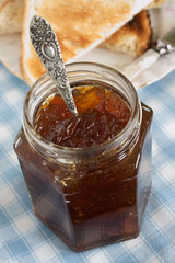 Oxford marmalade made with Seville oranges and brown sugar