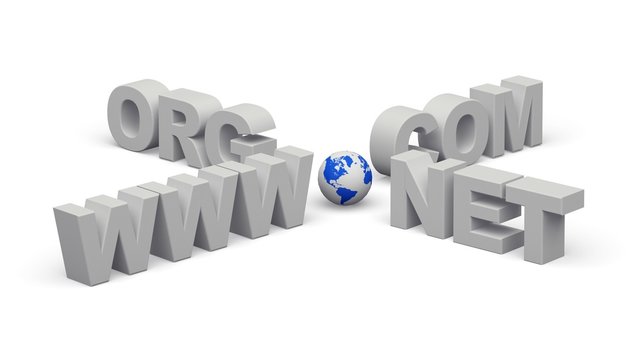 Internet. 3D. Www point(Earth) org, net and com