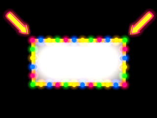 empty circus billboard