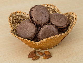 Chocolate macaroons
