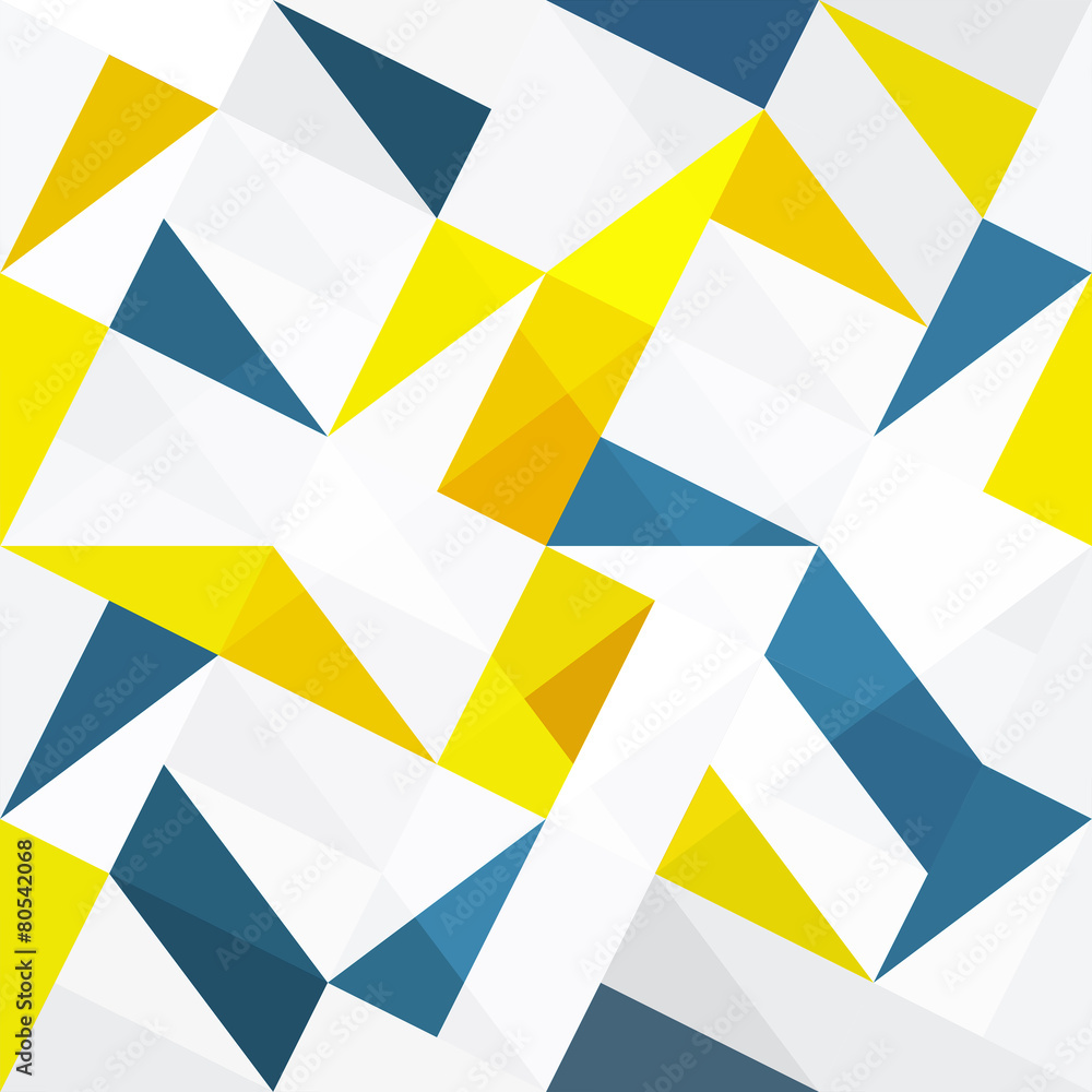 Poster seamless triangles background