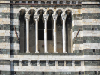 Siena, Cathedral steeple window