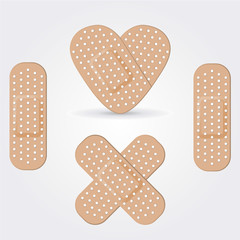 illustration of medical bandage