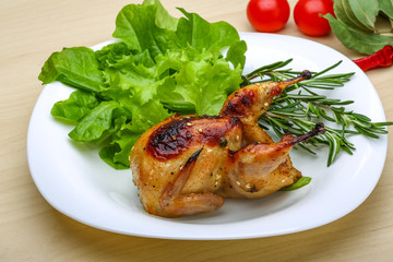 Roasted Quail
