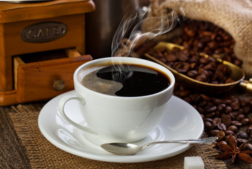 Black coffee