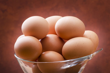 uova fresche di gallina