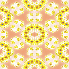 Fototapeta premium Fractal floral pattern