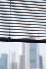 Frankfurt am Main, skyline, jalousie