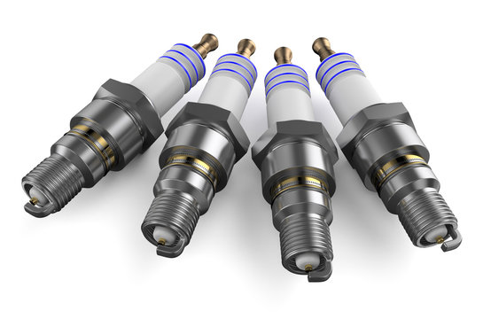 set of sparkplugs