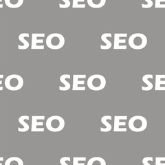 Seo seamless pattern