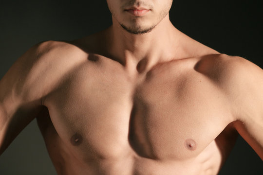 Man's pectoral