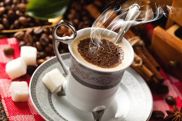 Black coffee