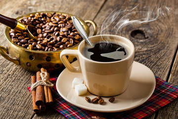 Black coffee
