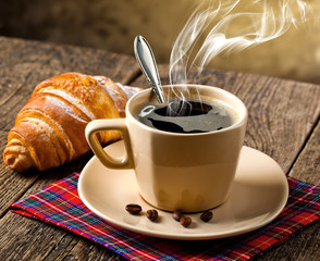 Black coffee