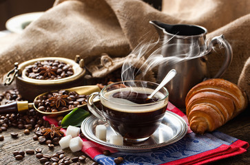 Black coffee