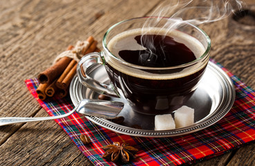 Black coffee