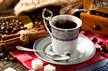 Black coffee