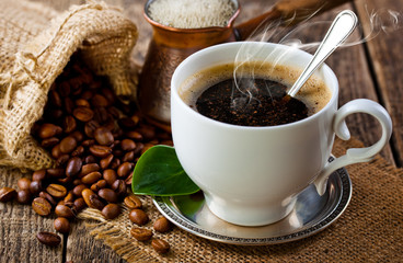 Black coffee