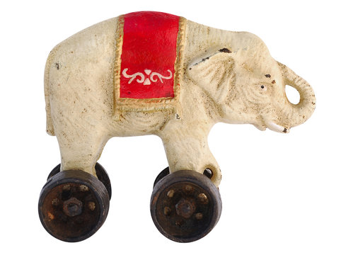Antique Toy Elephant