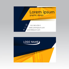 Obraz premium business card vector illustration