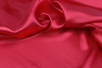 Fototapeta premium Red silk