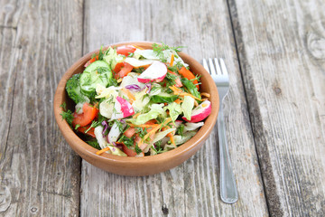 Vegetable salad