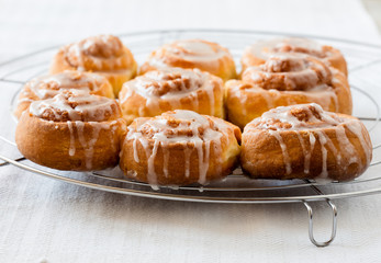 Delicious cinnamon buns