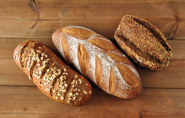Different types of bread