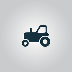 Tractor vector icon