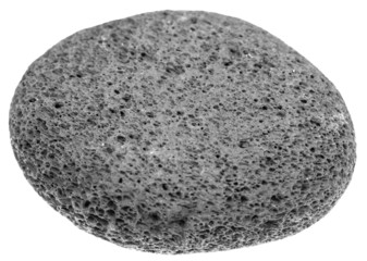 galet de basalte alvéolé volcanique, Réunion